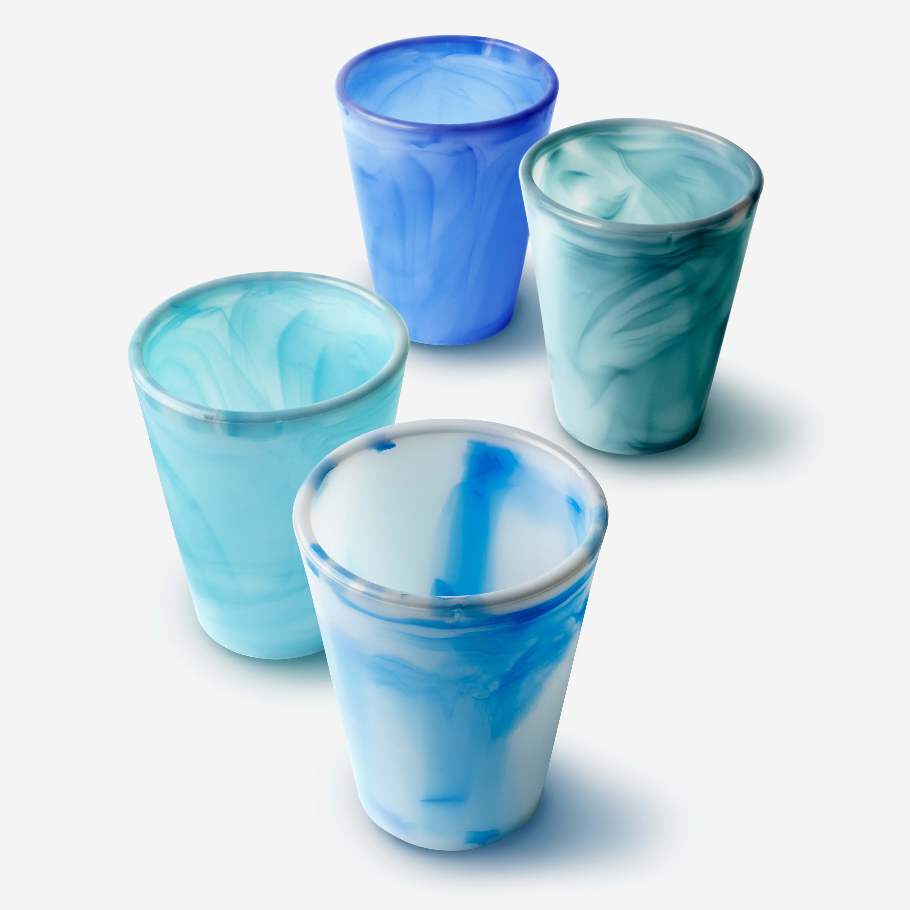 Ocean Swirl Stackable Silicone Cup, 20oz